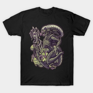 Alien Pin Up T-Shirt